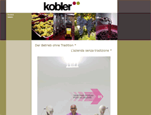 Tablet Screenshot of kobler-margreid.com